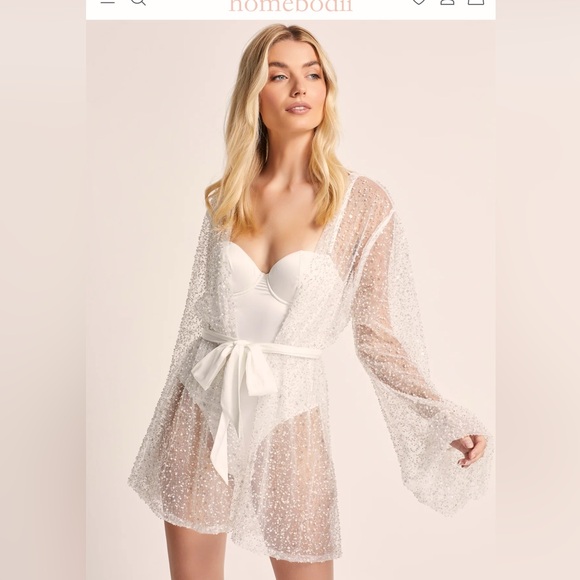 Mini Beaded Robe - Picture 1 of 4